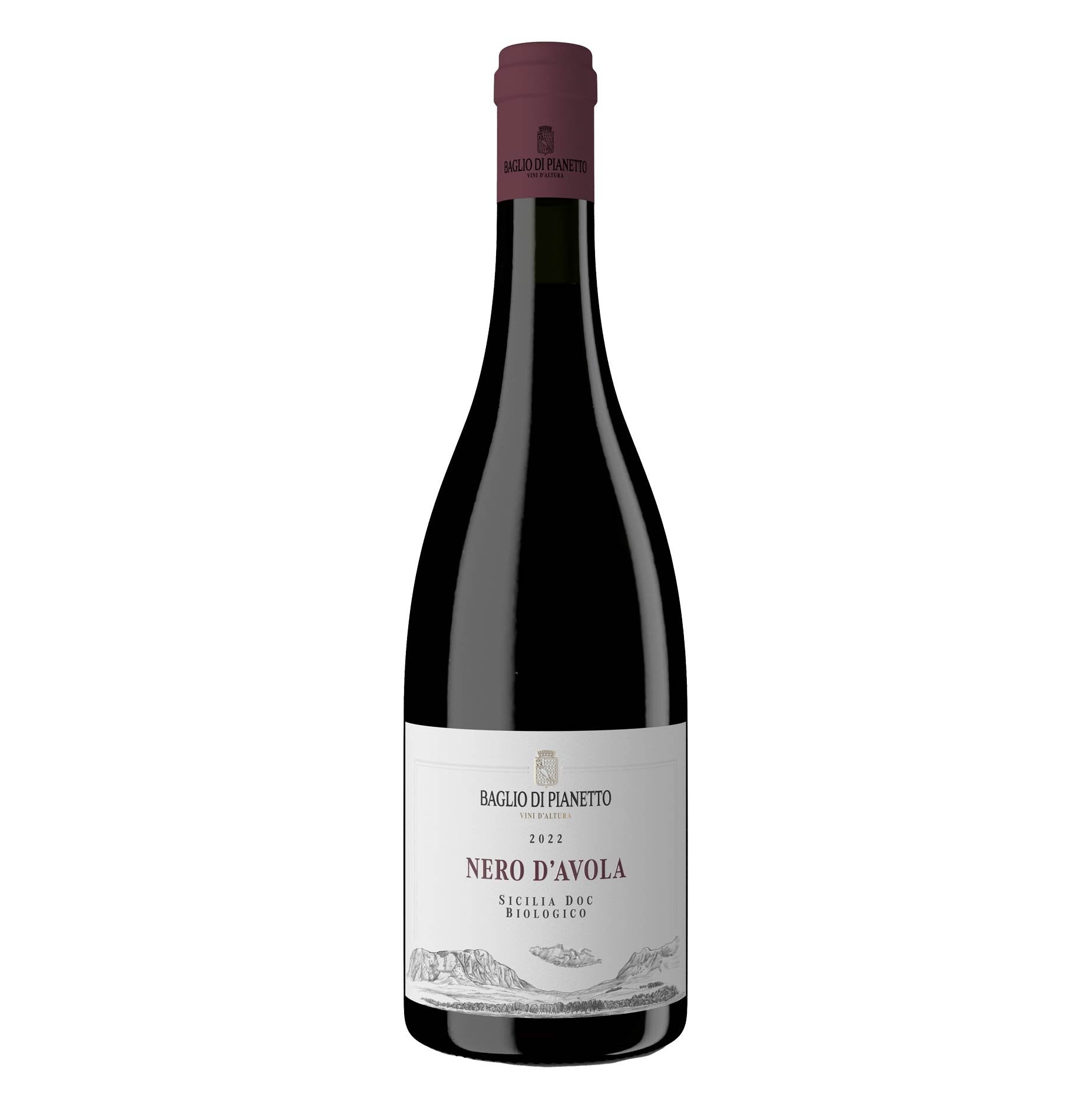 Sicilia Rosso DOC 'Nero d'Avola in Purezza' 2023 - Baglio di Pianetto - Astemyo