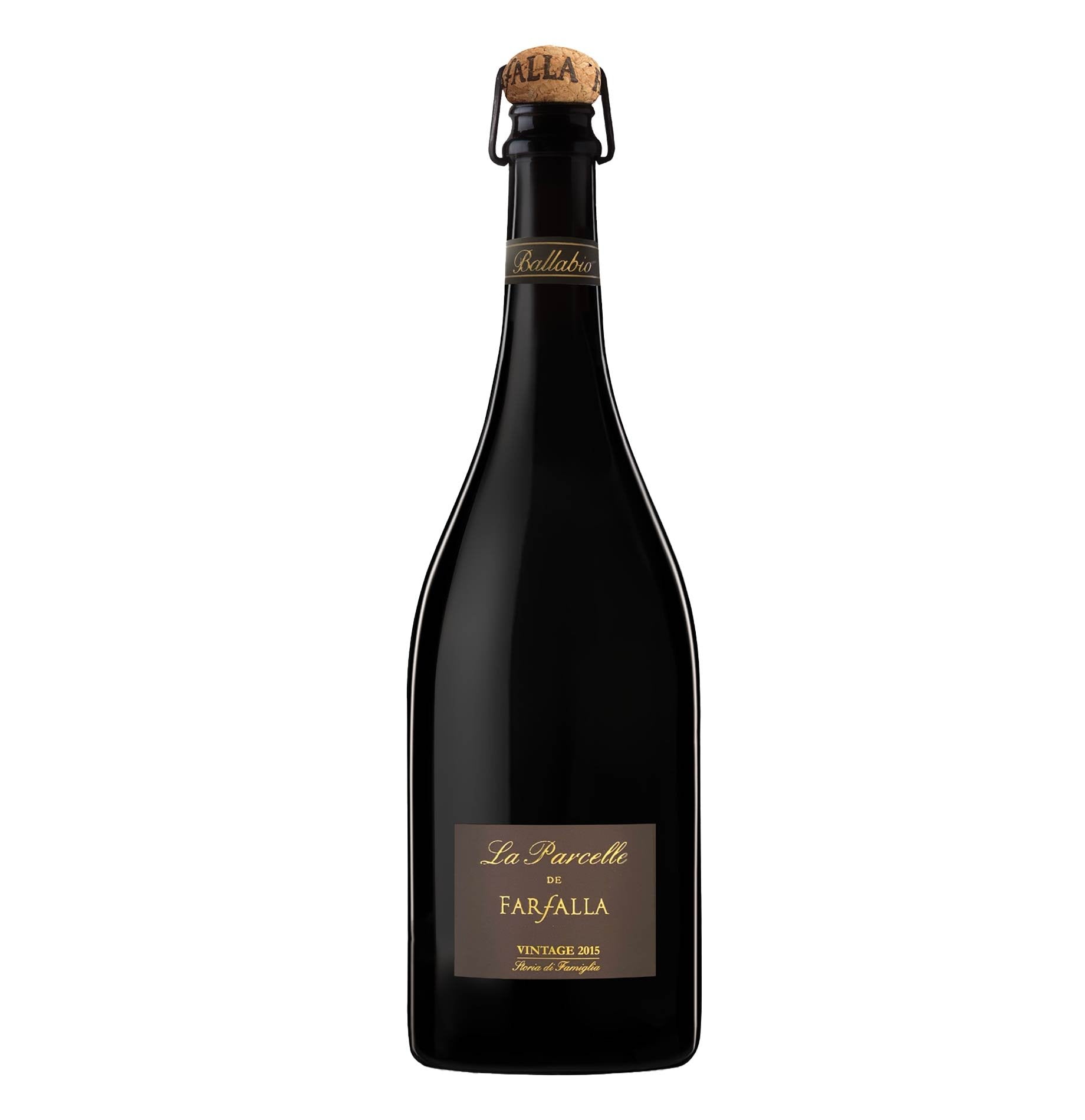 Spumante Blanc de Noirs Dosaggio Zero “La Parcelle de Farfalla” 2015 - Ballabio (cassetta di legno) - Astemyo