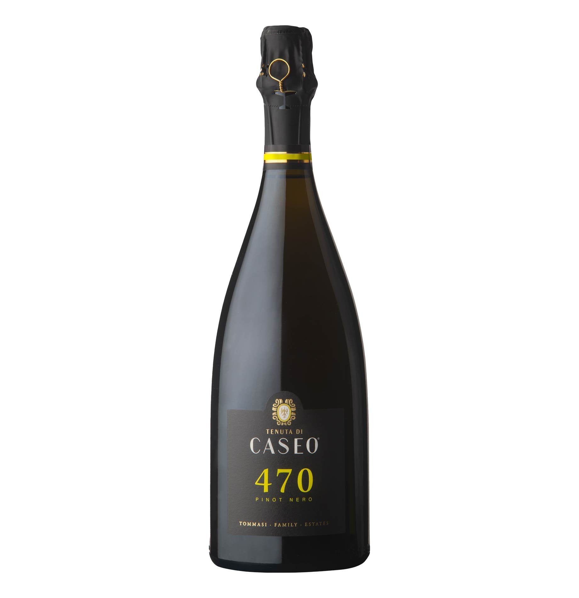 Spumante Metodo Classico Blanc de Noirs Brut '470 Pinot Nero' 2018 - Tenuta Caseo - Astemyo