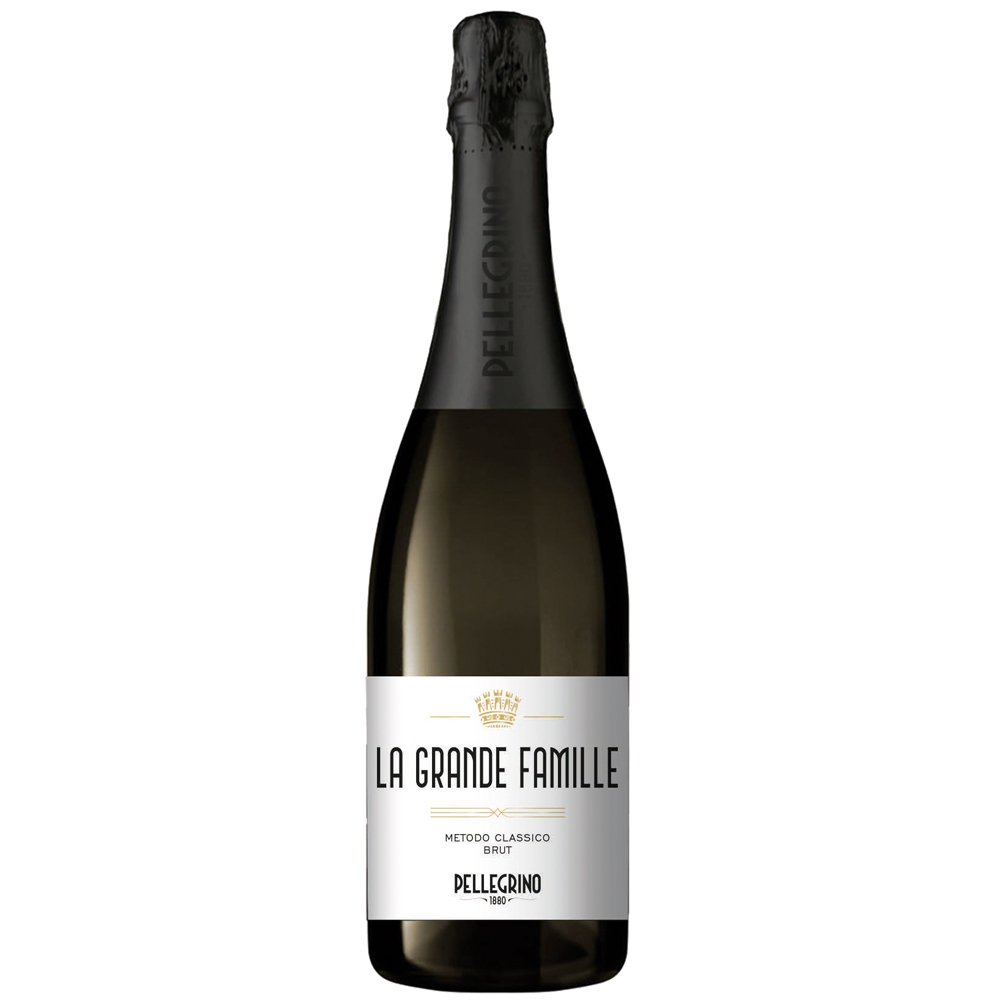 Spumante Metodo Classico Brut 'La Grande Famille' - Cantine Pellegrino 1880 - Astemyo