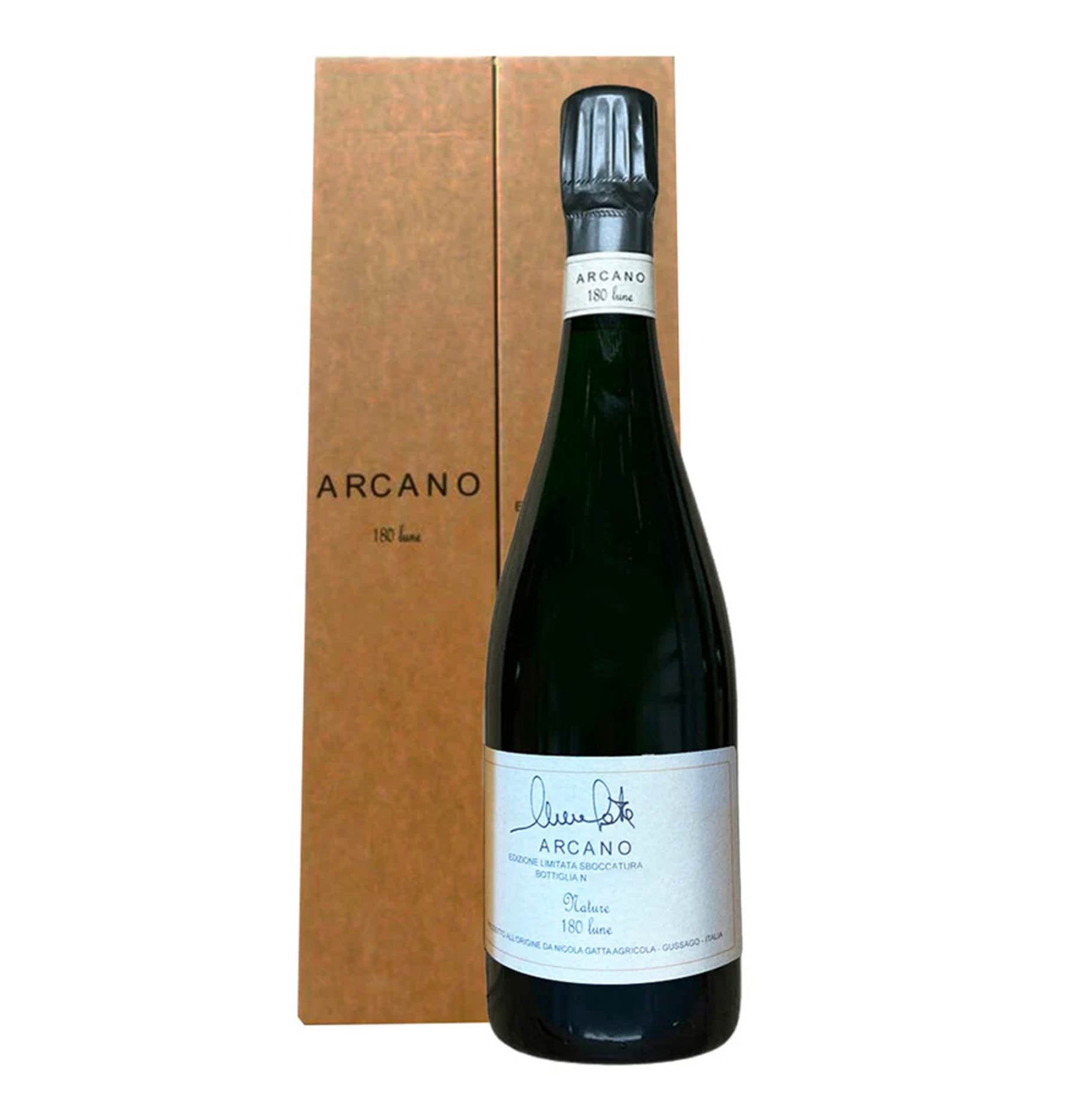 Spumante Metodo Classico Nature 'Arcano 180 Lune' - Nicola Gatta (astucciato) - Astemyo