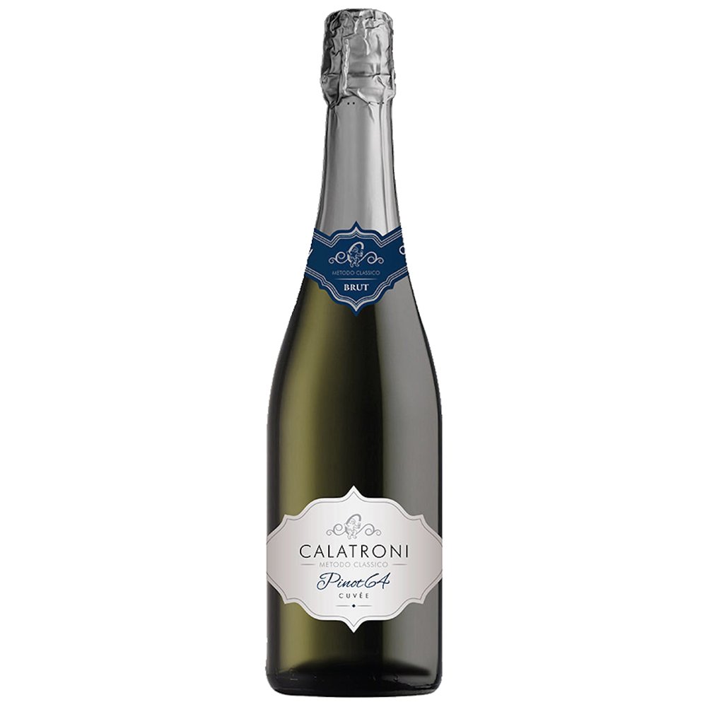 Spumante Metodo Classico Brut 'Pinot 64' - Calatroni - Astemyo