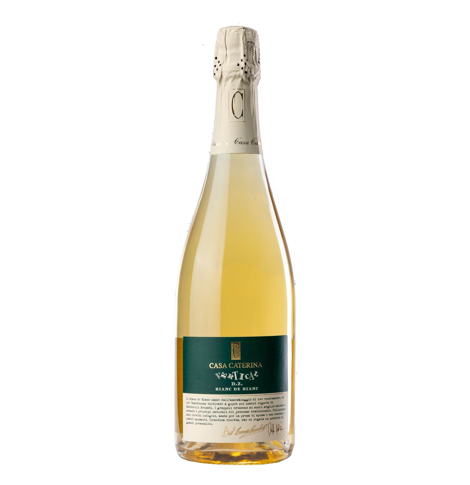 Spumante Metodo Classico Dosaggio Zero 'Vertical' 2009 - Casa Caterina - Astemyo