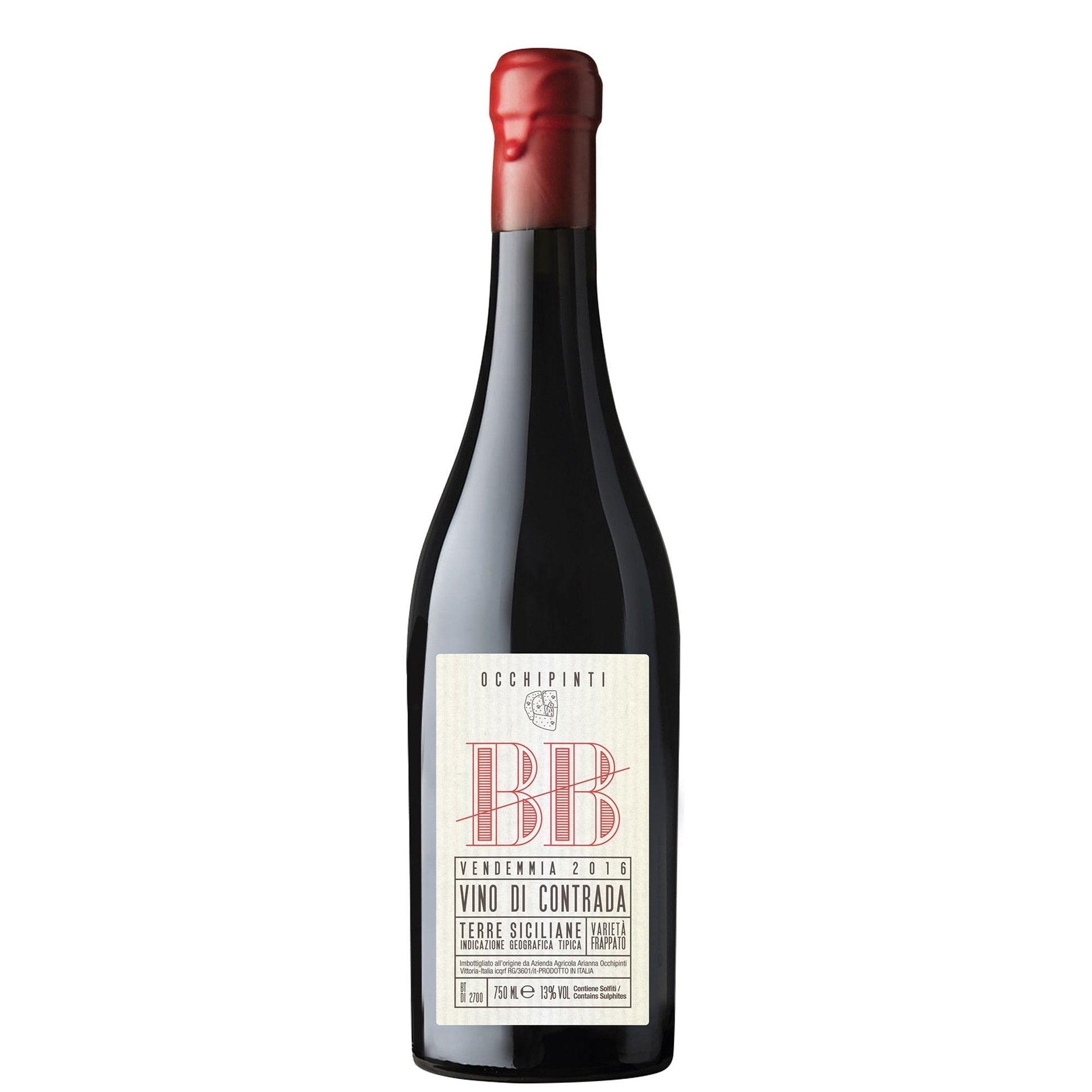 Terre Siciliane Frappato IGT 'BB - Contrada Bombolieri' 2022 - Arianna Occhipinti - Astemyo