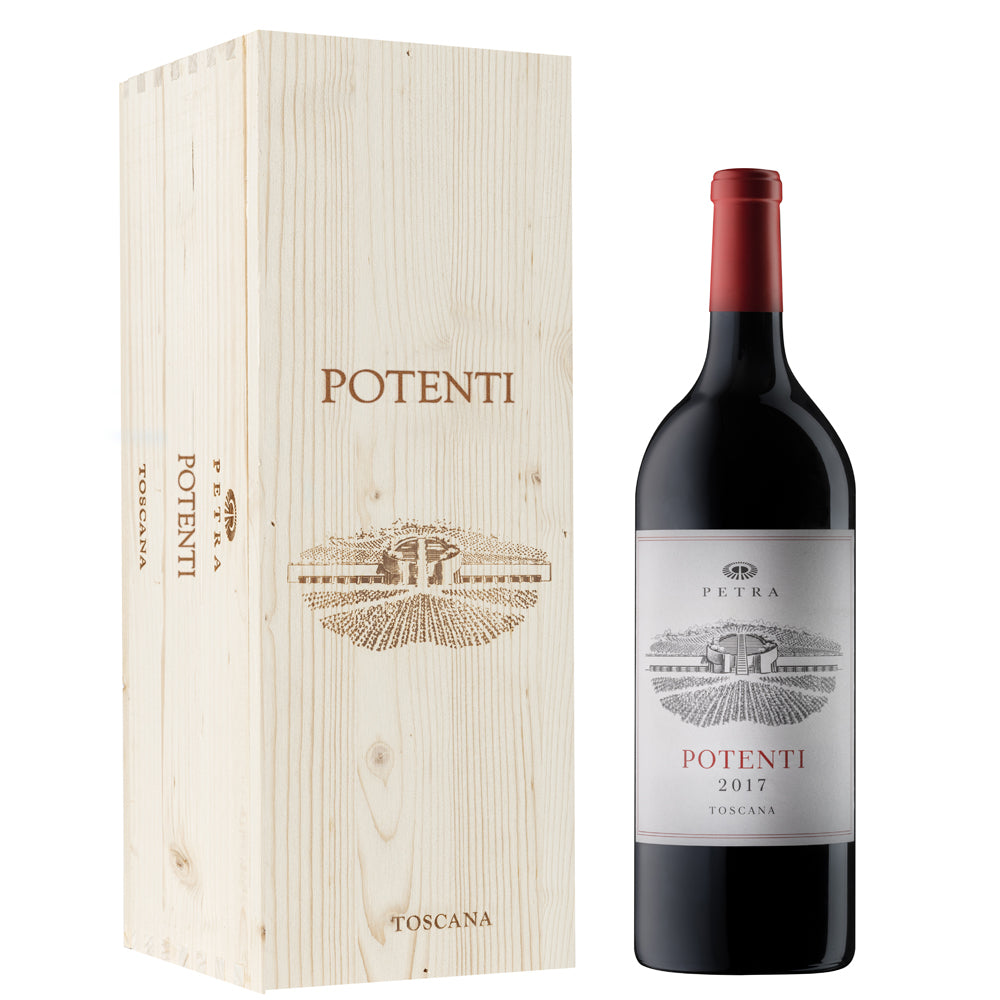 Toscana Cabernet Sauvignon IGT “Potenti” 2021 Magnum - Petra (Cassetta di legno) - Astemyo