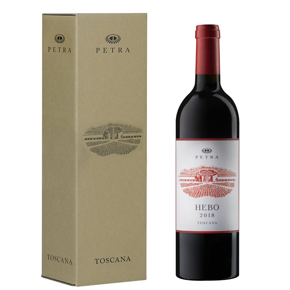 Toscana Rosso IGT 'Hebo' 2023 Magnum - Petra (astuccio) - Astemyo