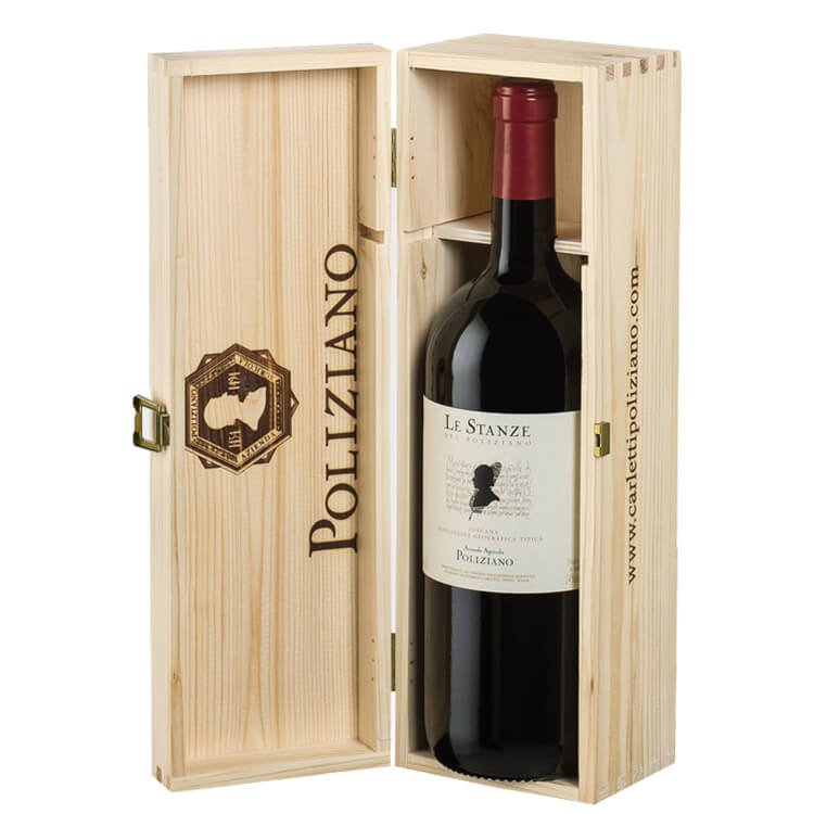 Toscana Rosso IGT 'Le Stanze del Poliziano' 2020 Magnum - Poliziano (cassetta di legno) - Astemyo