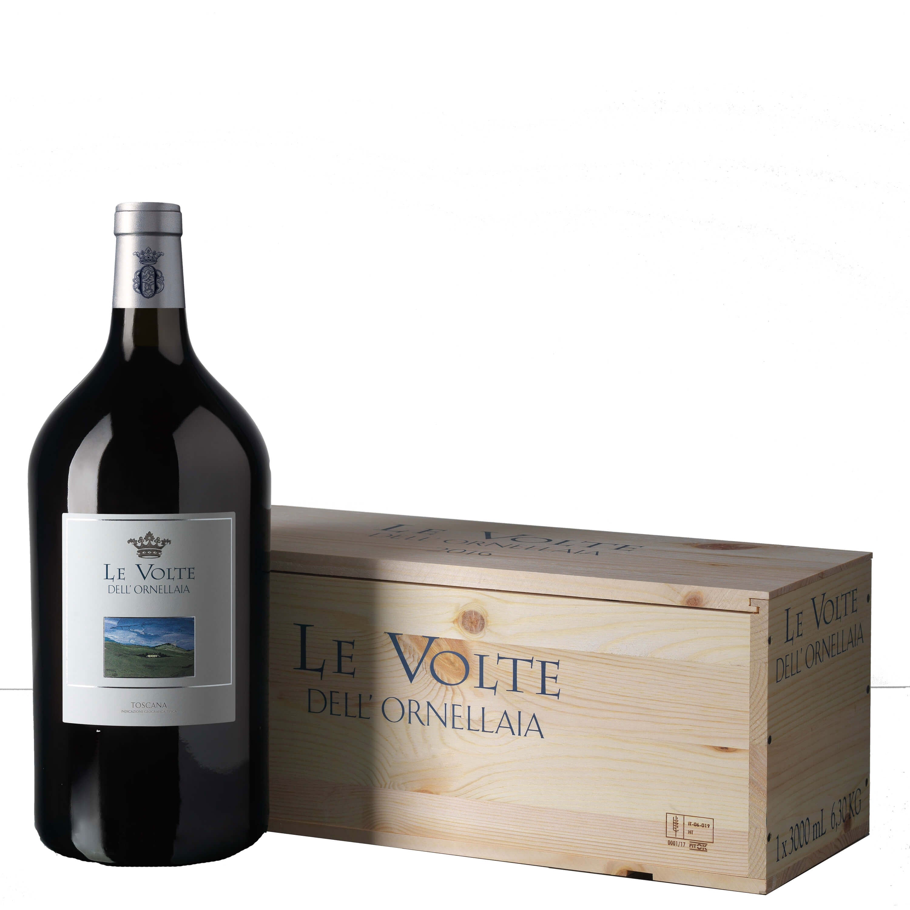 Toscana Rosso IGT 'Le Volte dell’Ornellaia' 2023 Jéroboam - Ornellaia (cassetta di legno) - Astemyo