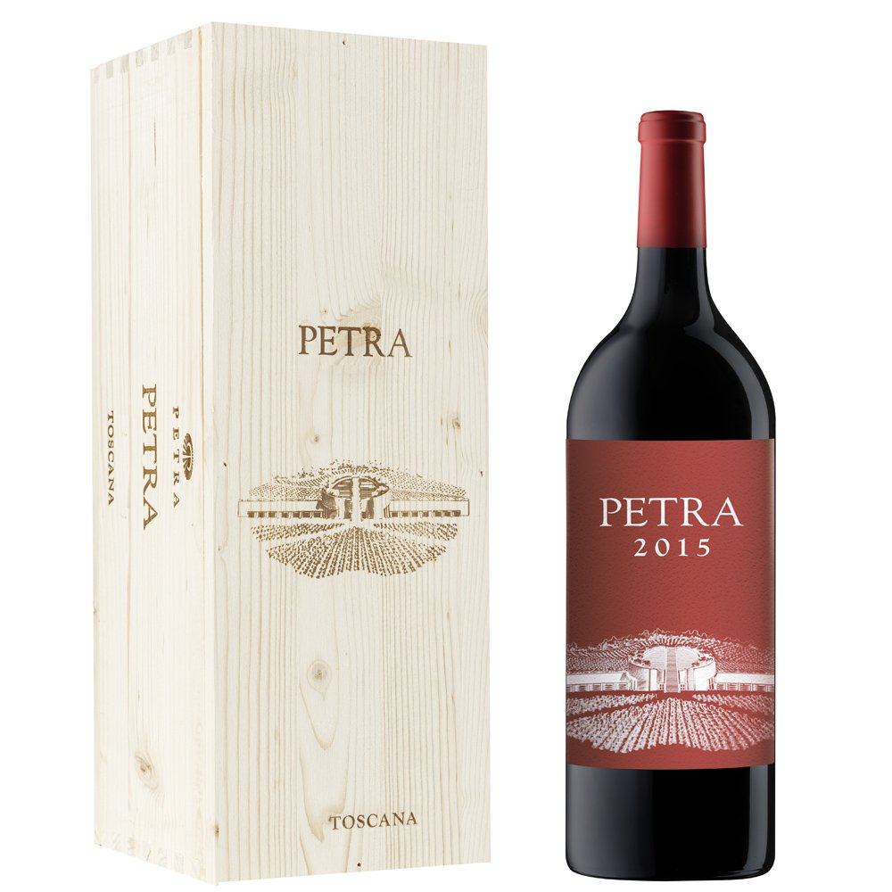 Toscana Rosso IGT 'Petra' 2021 Magnum - Petra (cassetta di legno) - Astemyo