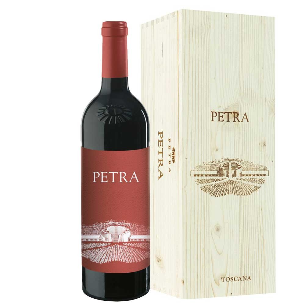 Toscana Rosso IGT 'Petra' 2021 - Petra (cassetta di legno) - Astemyo