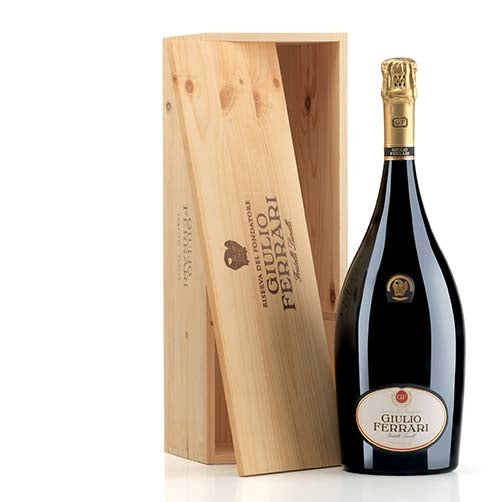 Trento DOC 'Giulio Ferrari Riserva del Fondatore' 2015 Magnum - Ferrari (cassetta di legno) - Astemyo