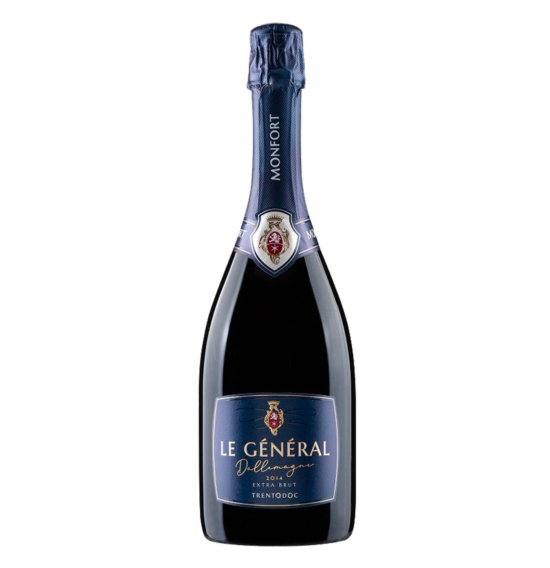 Trento DOC Riserva Extra Brut “Le Général Dallemagne” 2018 - Casata Monfort - Astemyo