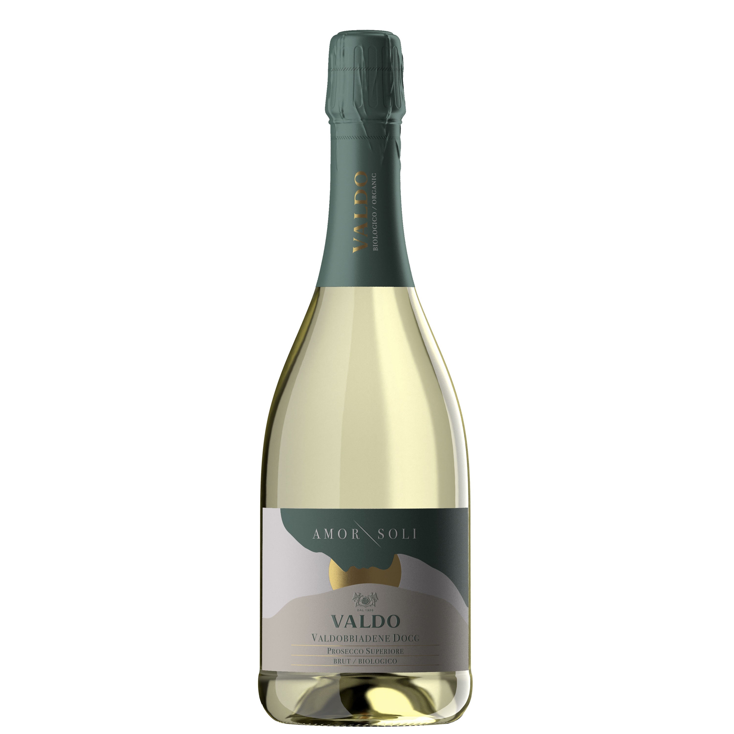 Valdobbiadene Prosecco Superiore Brut DOCG 2022 'Amor Soli' biologico - Valdo - Astemyo