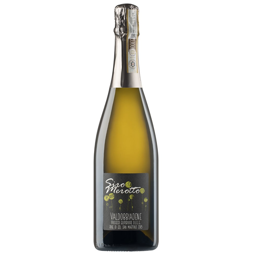 Valdobbiadene Prosecco Superiore DOCG 'Rive di Col San Martino' Extra Brut 2019 - Siro Merotto - Astemyo